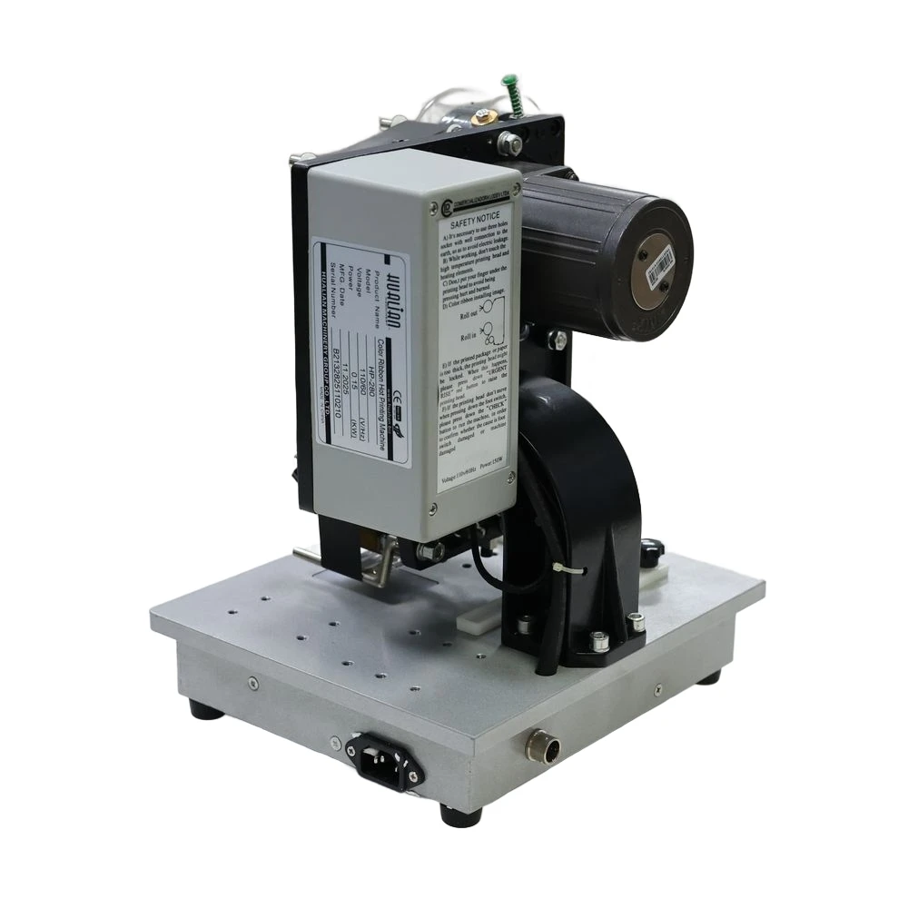 เครื่องปั๊มวันที่ HP-280 เครื่องเข้ารหัสวันที่ผลิตและวันหมดอายุ