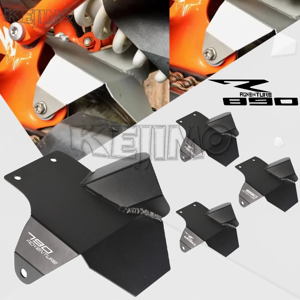 Motorcycle Parts For K T M 790 Adventure R 790 ADV S/R 790ADV 890ADVENTURE 2020+ Rear Shock Heat Shield Exhaust Pipe Protection
