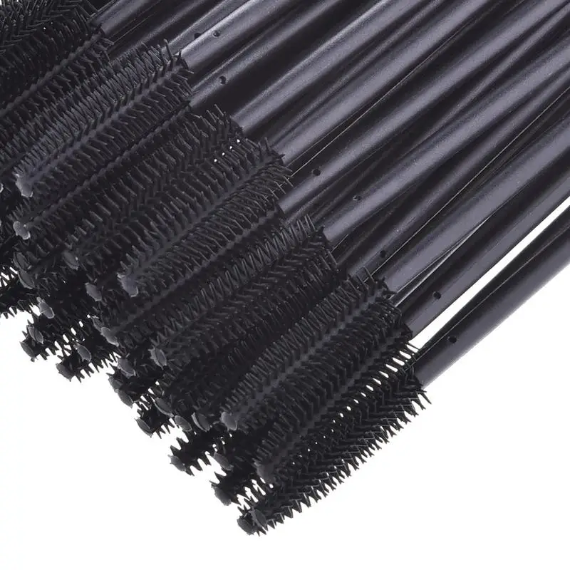 50pcs Disposable Eyelash Brushes Eyelashes Extension Tools Eyebrow Brush Mascara Wands Applicator Spoolers Eyelashes Cosmetic