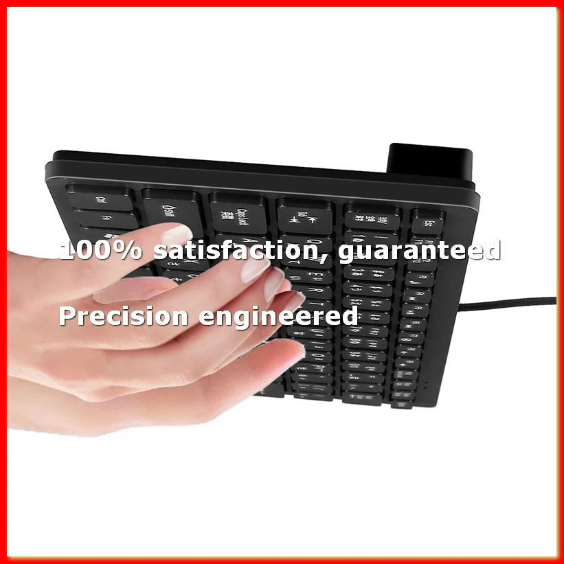 

Wired USB Japanese/English Bilingual Keyboard for Tablet/ PC/Laptop/IOS/Android-A73M