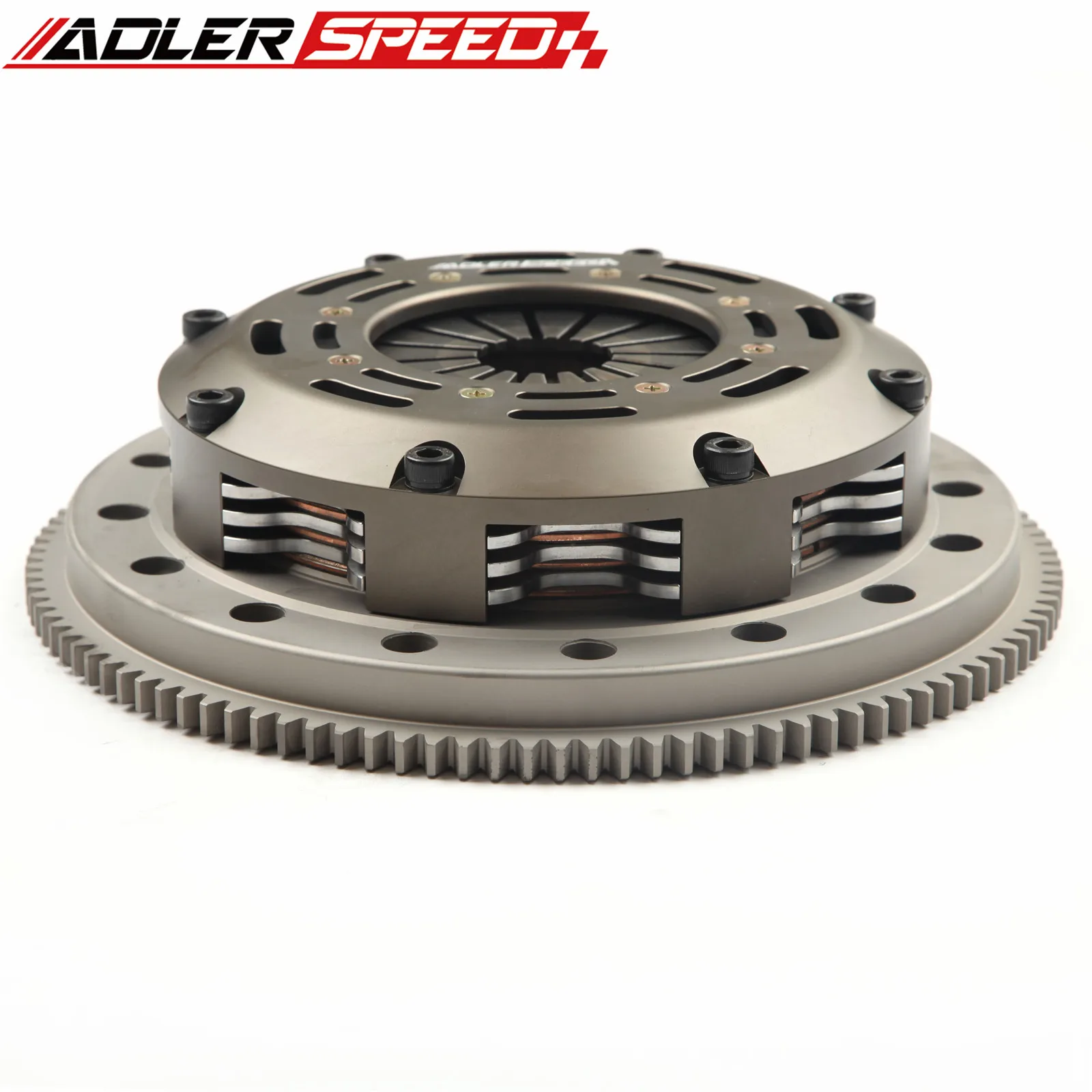 

ADLERSPEED RACING CLUTCH TRIPLE DISK W/ FLYWHEEL FOR 2001-06 BMW M3 E46 6-SPEED