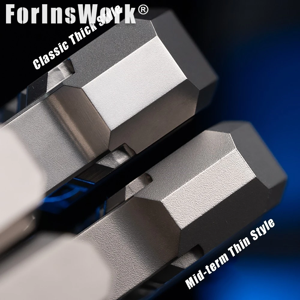 MACKIE クラシック厚いスタイルパラディンフィジェットスピナースピナーメタリコスハンドスピナーストレスおもちゃデスクガジェット