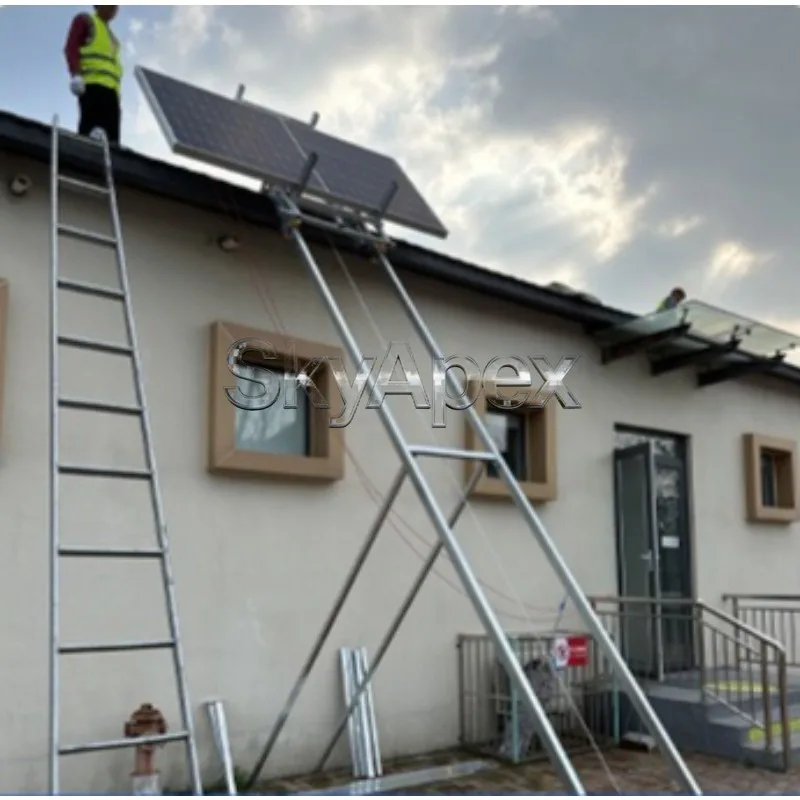 Manual Flip Type Solar Panel Lift Electric Small Glass Door Window Lift Elevator Mini Portable Material Hoist Brick Crane