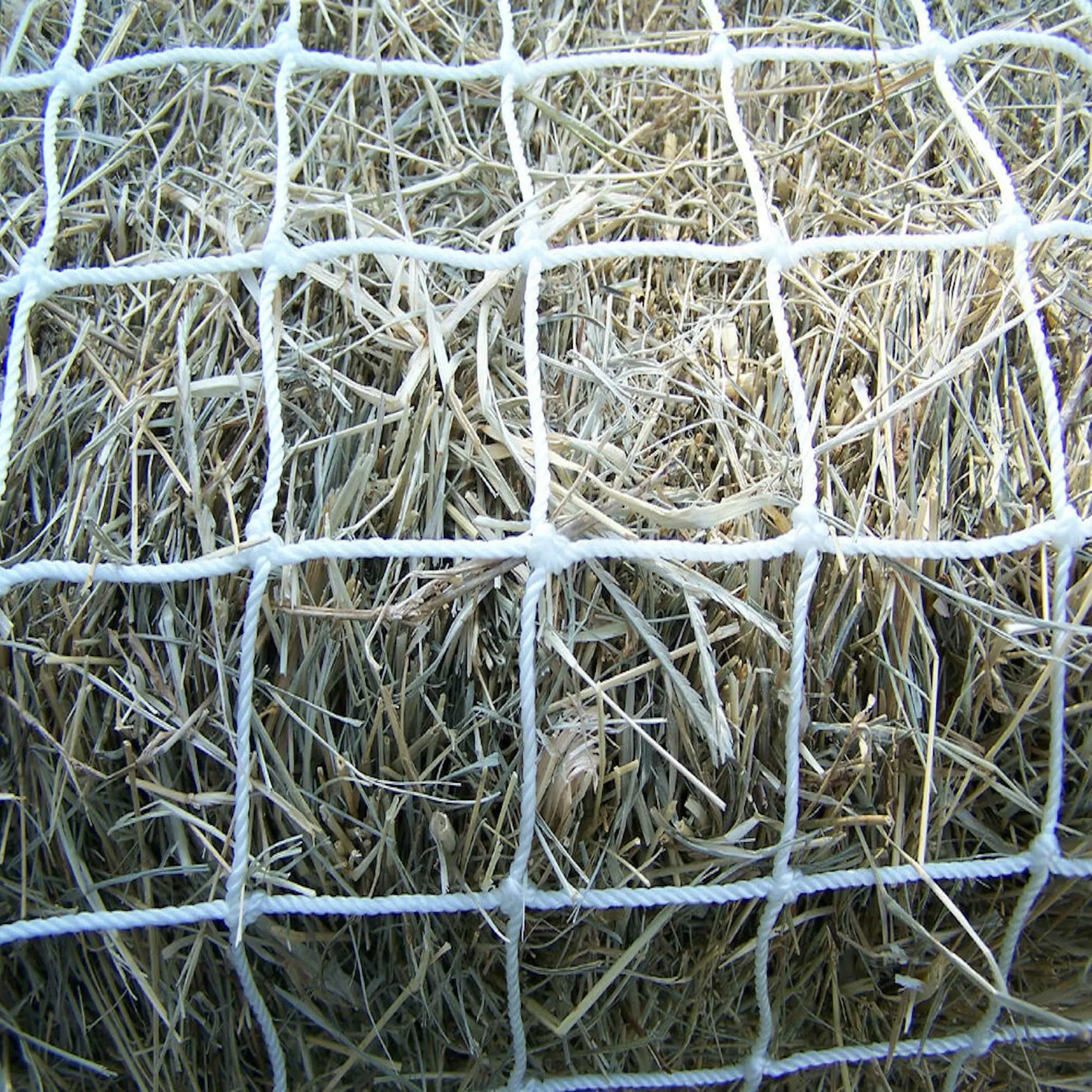 100% بوليستر شبكة قش ذات تغذية بطيئة 4 × 3 قدم 1.5 بوصة شبكة حصان سيلج بالة #4