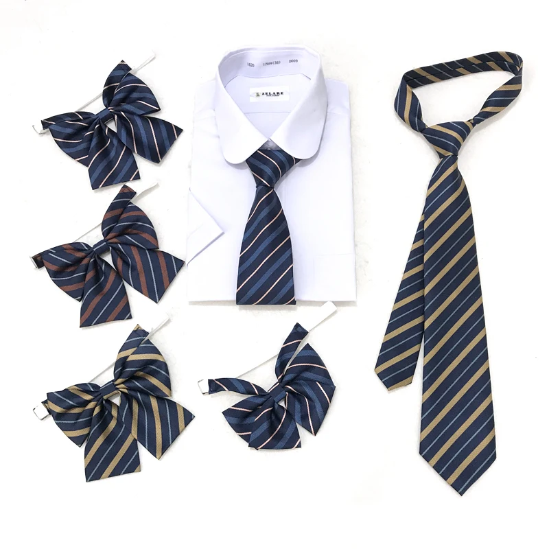 ropa-interior-uniforme-hanectone-jkdk-estilo-casual-con-lazo-y-corbata-marca-h-diseno-a-rayas-de-poliester-forro-de-fibra