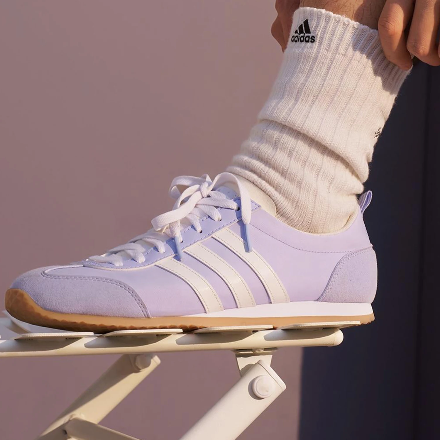 

Adidas Authentic VS JOG 2.0 Мужская и женская спортивная повседневная обувь на тонкой подошве JR4652