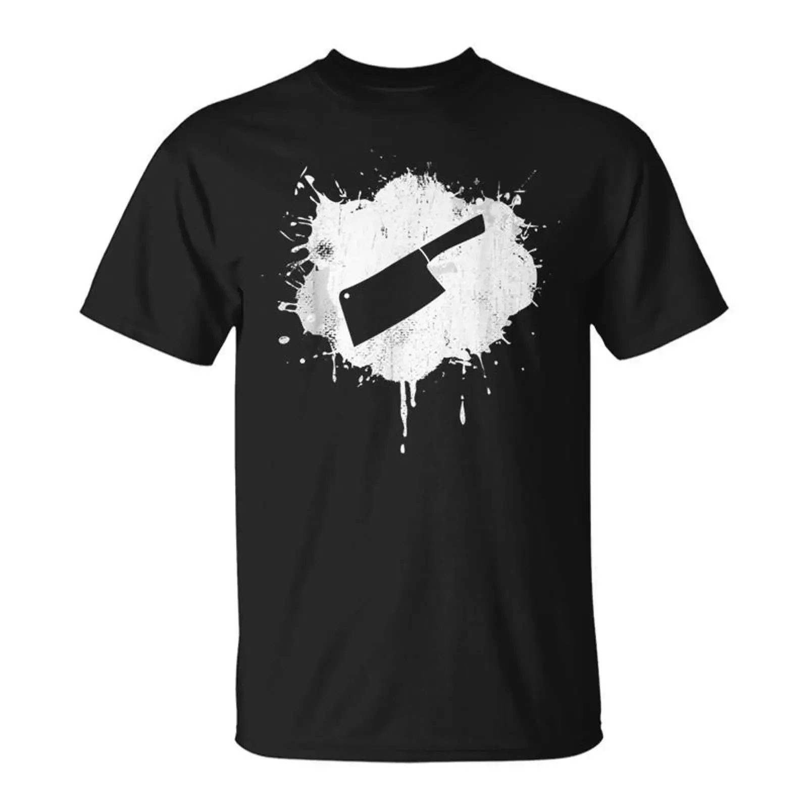 T-shirt Esquisse De Hachoir Amateur Deiande Cadeauxyz vintage délavé streetwear graphique mode décontracté unisexe