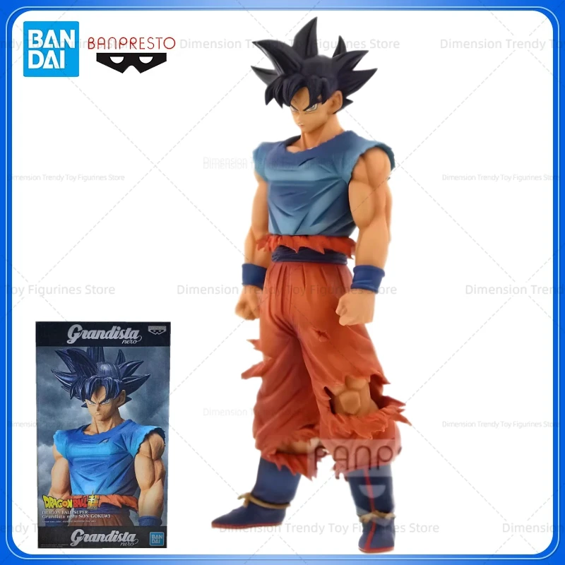 

Bandai In Stock Banpresto Grandista Anime Dragon Ball Son Goku Action Figure Model Toys DT