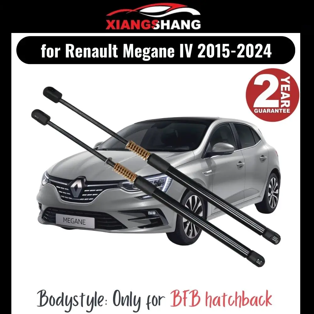 

2pcs Rear Tailgate Damper for Renault Megane IV Hatchaback 2015-2024 Tailgate WITH SPRING Trunk Boot Gas Charged Gas Struts