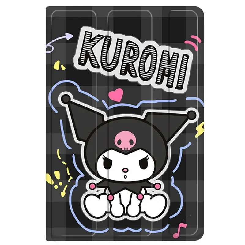 Luxury Sanrio Kuromi MyMelody For iPad Air 2021 10.2 Case Mini 6 Air 4 10.9 Silicone Protective Case iPad Pro 11 Inch Cover Gift