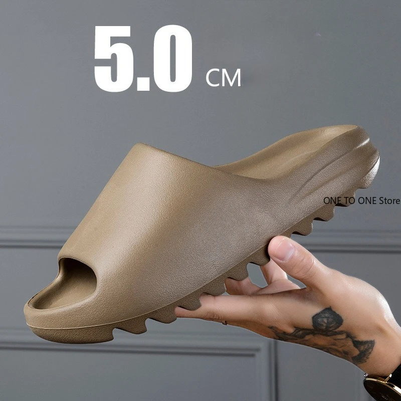 

Высококачественные мужские и женские тапочки из ЭВА, модные летние шлепанцы с мягкой нескользящей подошвой для дома, пляжа, улицы и помещений