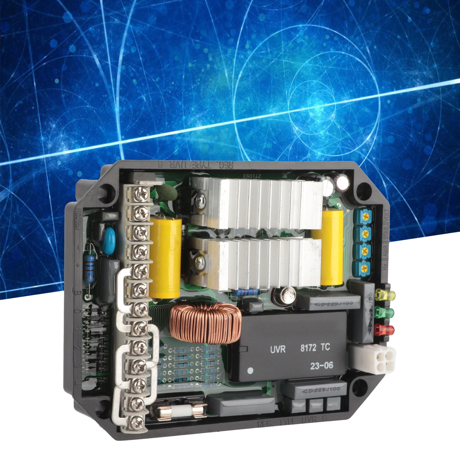 

Generator Supplies Voltage Controller Voltage Regulator Automatic Brushless Generator Unit Accessories Controller AC 80‑270V