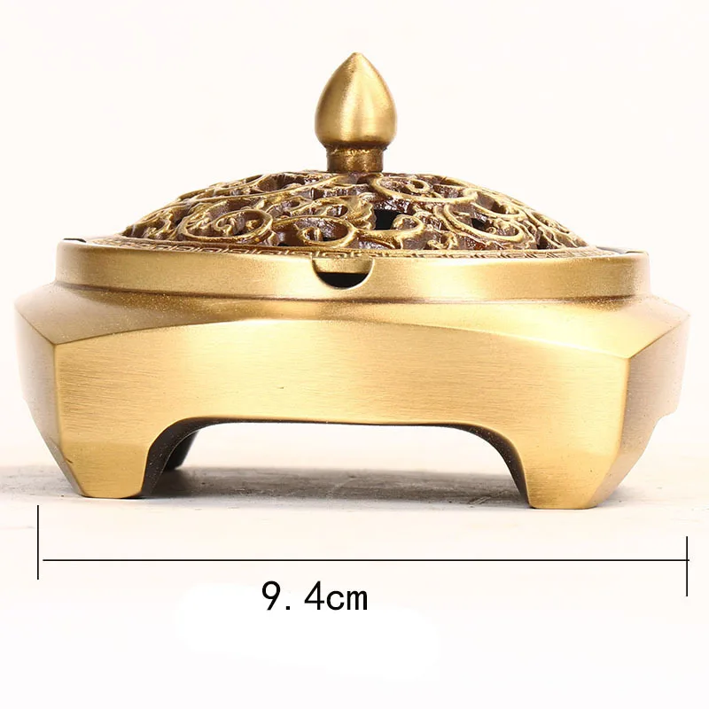 Direct supply production, distressed antique, metal copper crafts, incense burner, home decoration