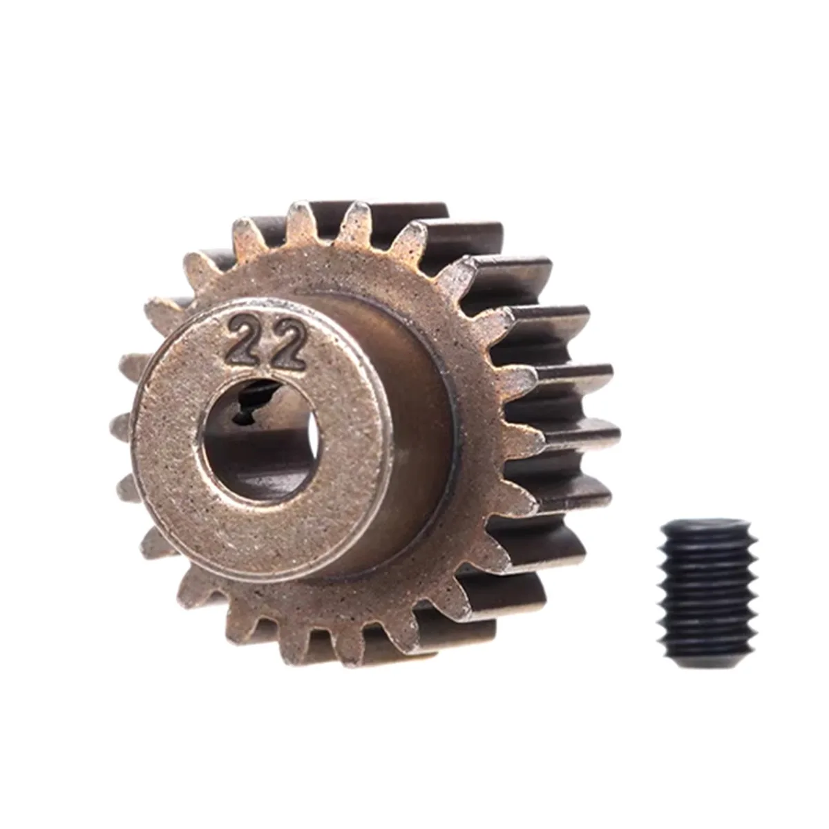 Hardened Steel Pinion Gear 22T 48P For TRAXXAS Drag Slash / 4-Tec 2.0 / 3.0 #2422