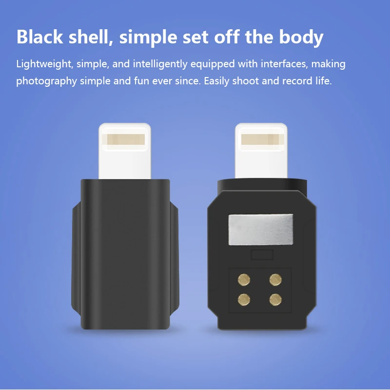 ل DJI Osmo Pocket 2 TYPE-C IOS الهاتف الذكي محول موصل بيانات الهاتف واجهة يده كاميرا ذات محورين الملحقات