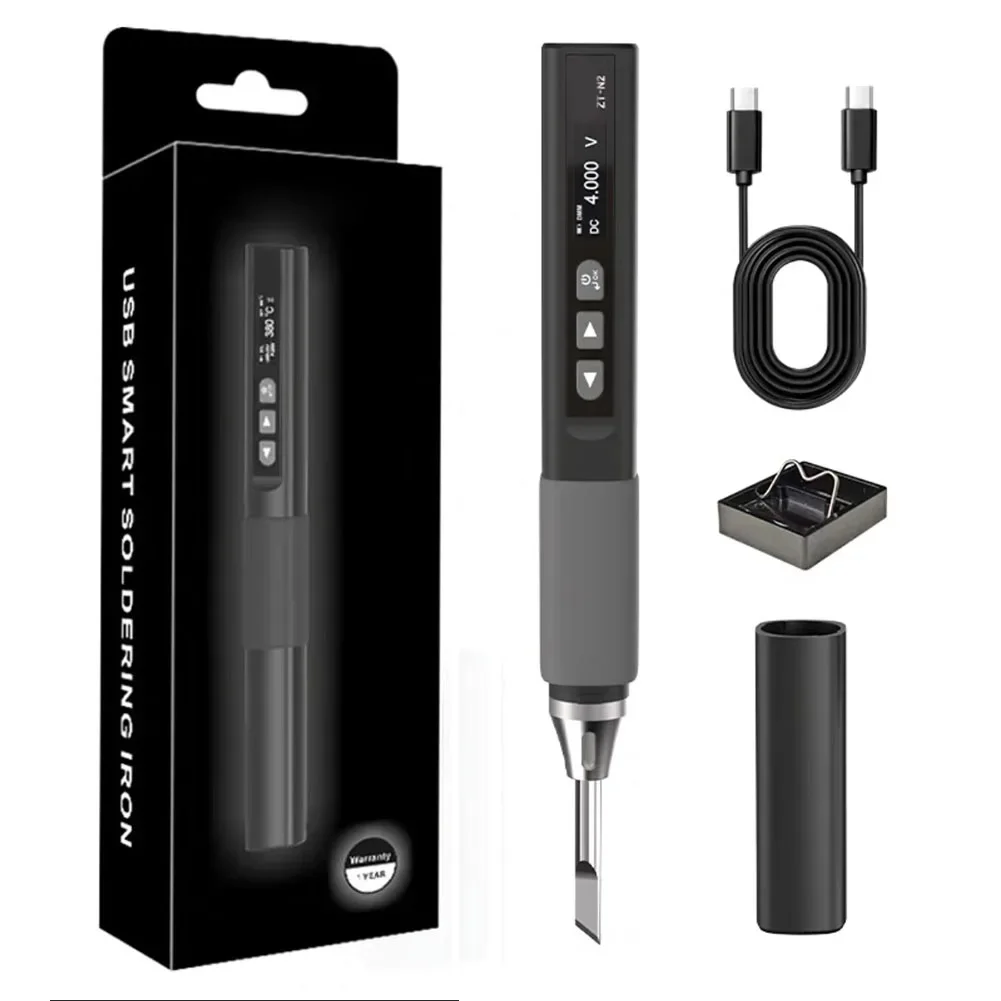

ZT-N1 Smart Soldering Iron 96W Electrician Constant Temperature Soldering Pen For Test Measurement Tool Accessory In Stock