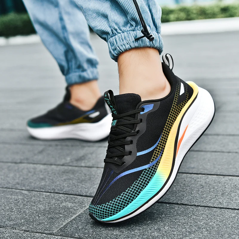 2024 neue Paare Laufschuhe atmungsaktive Low-Top-Jogging-Sneakers bequeme Mode Outdoor-Sneakers Trail running-Schuhe