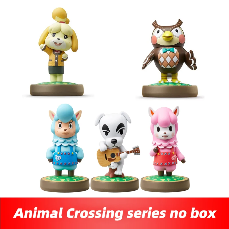 Nintendo Amiibo Animal Crossing Futa Blathers Cryus KK Reese Paquete de 3 Futa Versión JP En Stock Nuevo Sin Caja Para NS