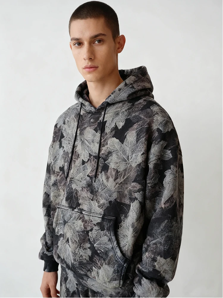 

Autumn and Winter Seasons Harajuku Ins High Street Trendy Retro Digital Printed Hoodie Gothic Punk Couple Y2k Clothing