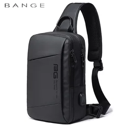 Bolso de pecho de moda para hombre, bolsa de viaje impermeable para ocio, paquetes deportivos, bandolera para correr, calidad