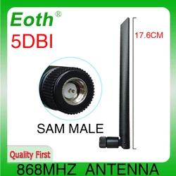 868MHz 915MHz Antenna lora 5dbi SMA Male Connector GSM 915 MHz 868 IOT antena outdoor signal repeater antenne waterproof Lorawan