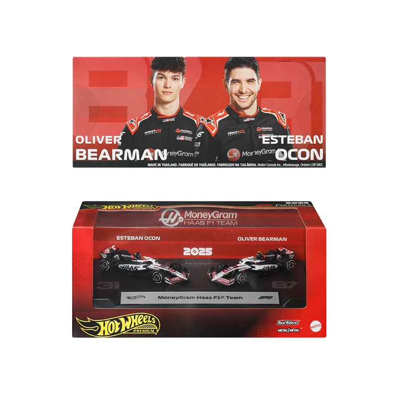 2025 Hot Wheels 1:64 Diecast F1 Car Model JMM89 Red Bull Mercedes McLaren Collectible Toy Vehicle Birthday Gift in stock