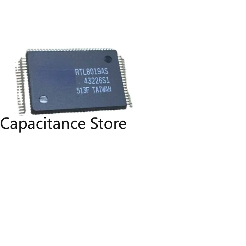 10PCS New RTL8019RTL8019AS RTL8019AS-LF QFP 100 Ethernet Controller Chip