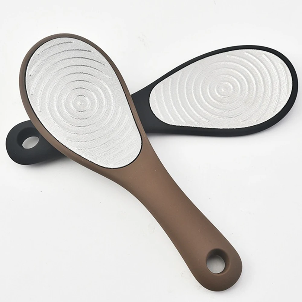 1pcs Kikir Kaki Dua Sisi Profesional Pengikis Tumit Penghilang Kulit Mati dan Kapalan Kikir Pedikur Pengikis Kaki