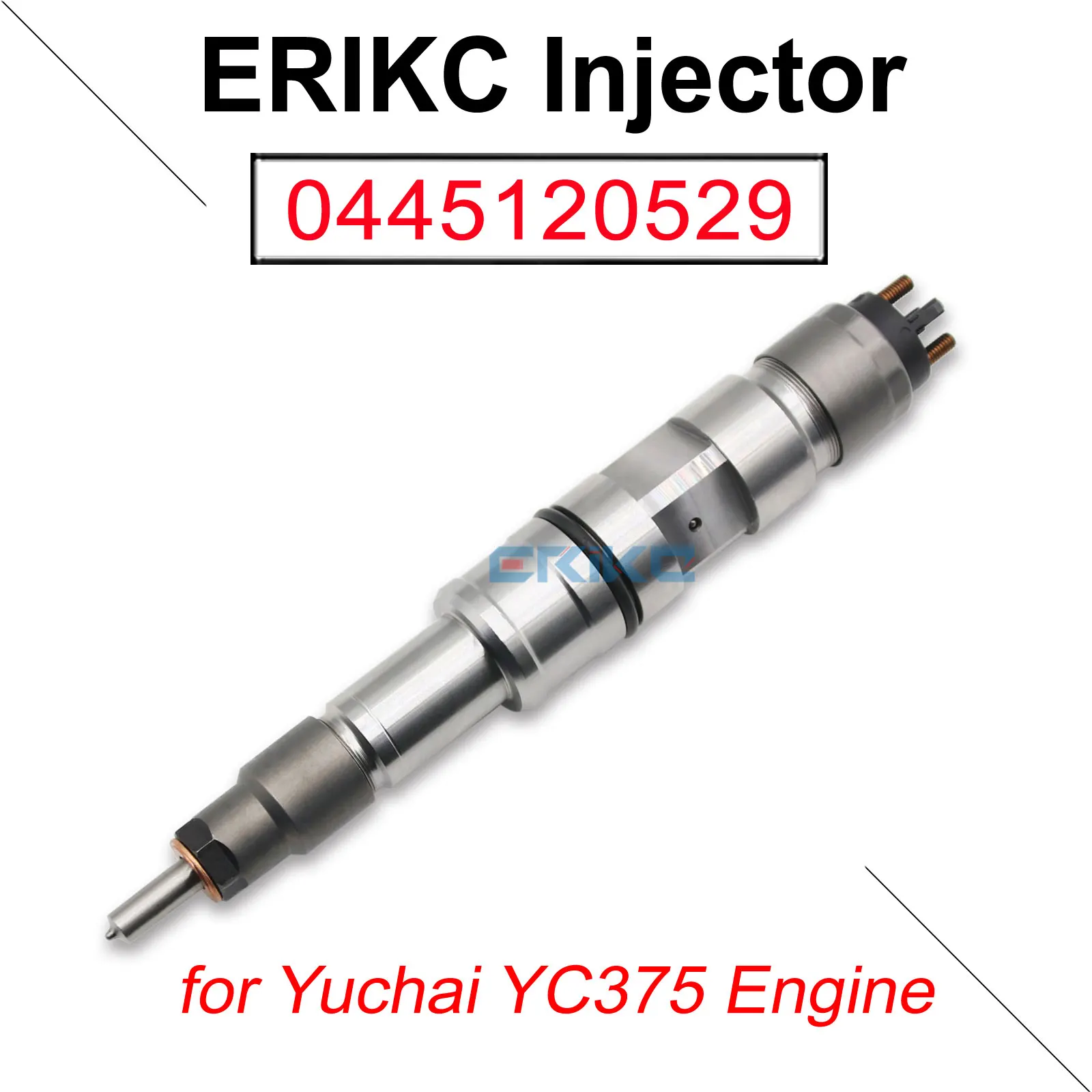 

0 445 120 529 Fuel Injector Sprayer 0445120529 Common Rail Diesel Parts for Bosch Yuchai YC375 Engine 0445 120 529