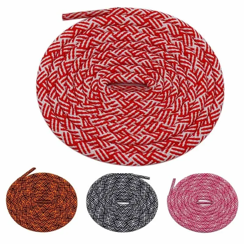 E-Type Polyester Shoelaces 4.5MM Lazy Lacets for Canvas Single Shoes Men Women Sneaker 2023 Fashion Ropes Shoe Cover Decorations