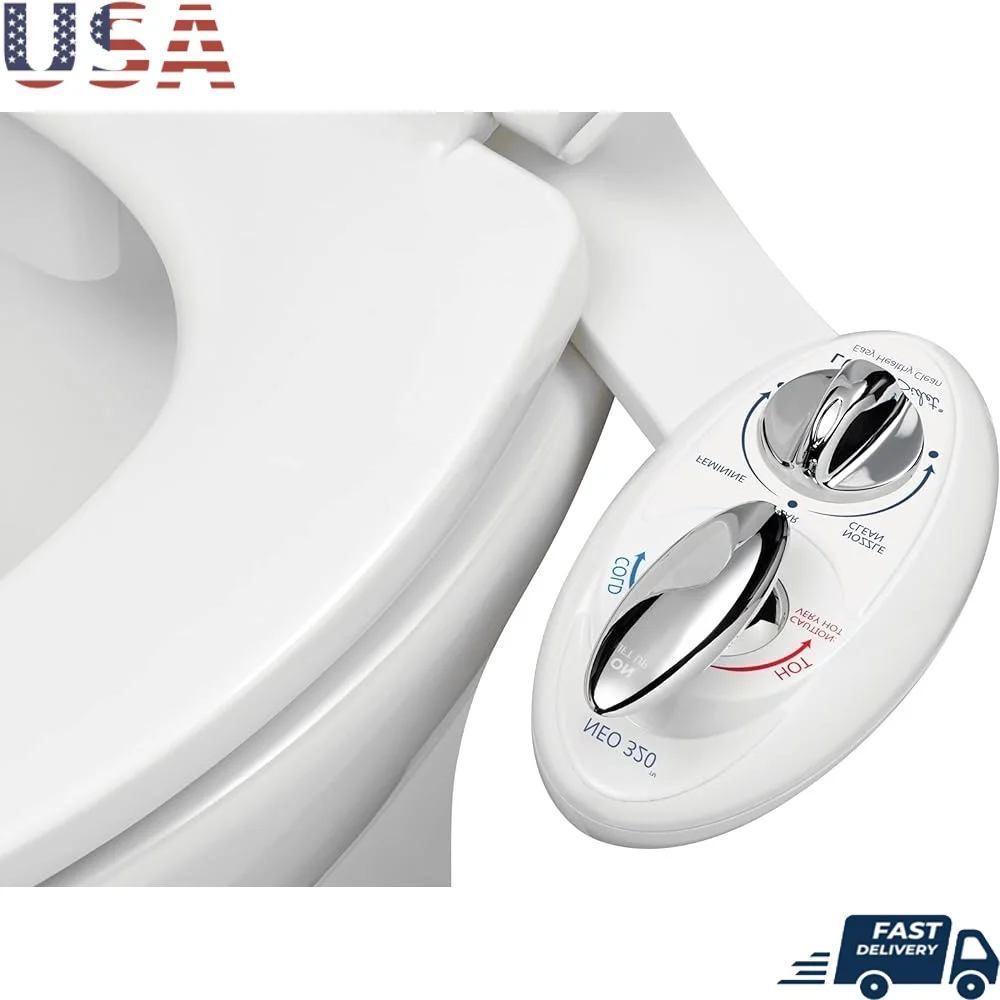 

NEO 320, двойная насадка для биде, регулируемое давление воды, горячая и холодная самоочищающееся сиденье для унитаза, простая установка, гигиеническая