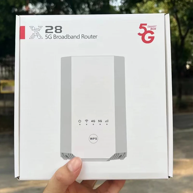 Unlock ZLT X28 WiFi Router Dual-Band 5G CPE Network Signal Amplifier 4Gbps DL 1Gbps UL Wireless Repeater With Sim Card Slot