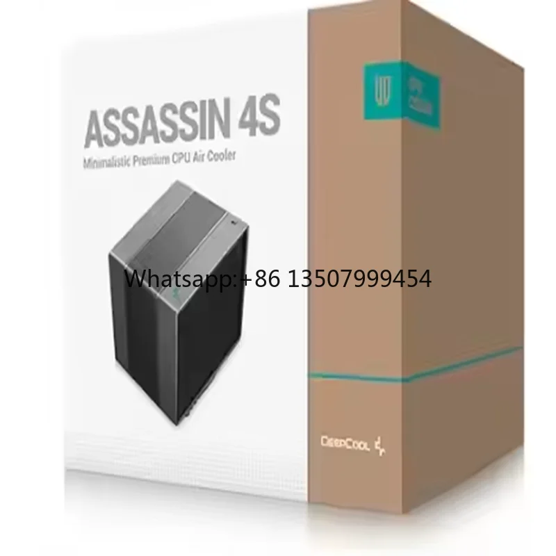 

New Stock DeepCool ASSASSIN 4S White Ball Bearing Copper & Aluminum Air Cooler for Computer Case CPU Gaming Cooling