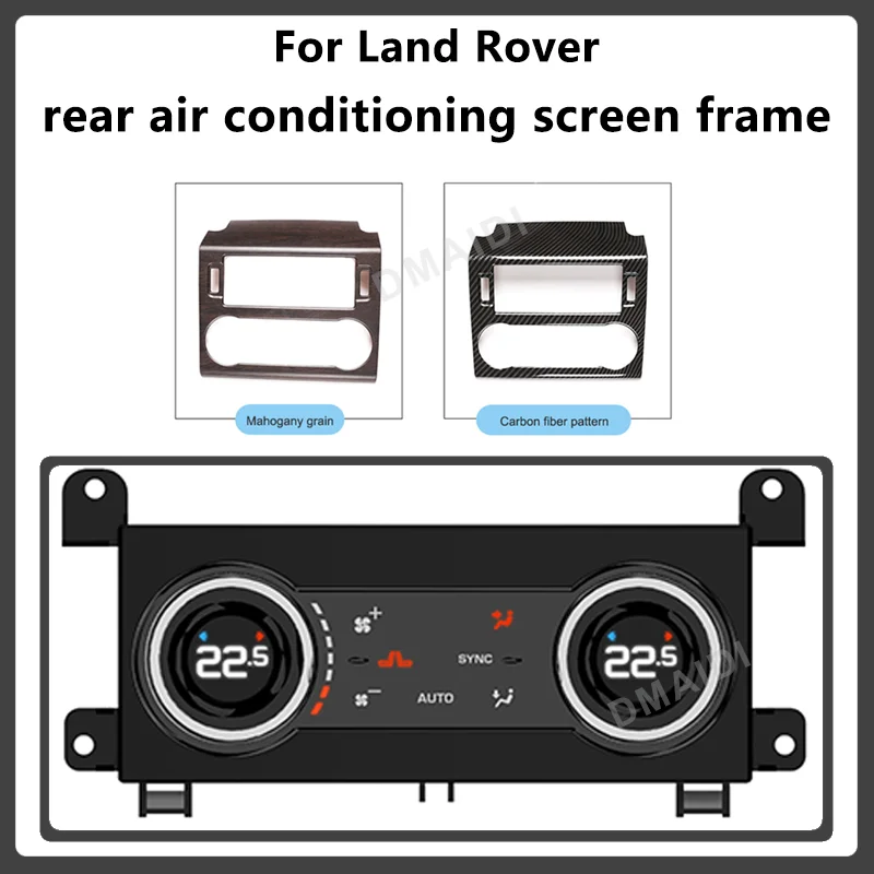 For Land Rover Range Rover Vogue Sport 2013-2017 Rear Air Conditioning Screen Frame Vent Panel Frame Trim Styling Cover