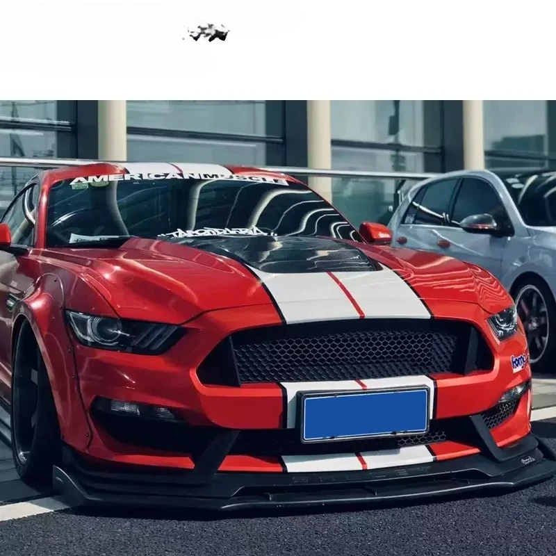 FOR15-17 18-21 Ford Mustang Mustang Upgraded GT350 Front Bar Front Large Surround