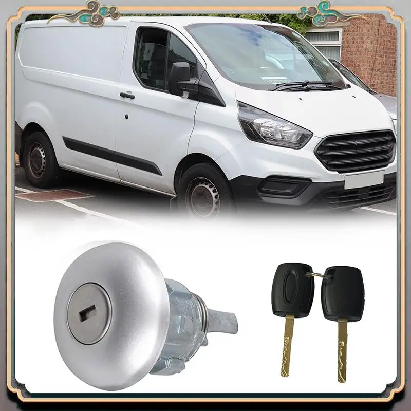 

A73Q-Front Door Lock Cylinder With 2 Key For Ford Transit MK8 /Ford Transit Custom 1781417 1926219