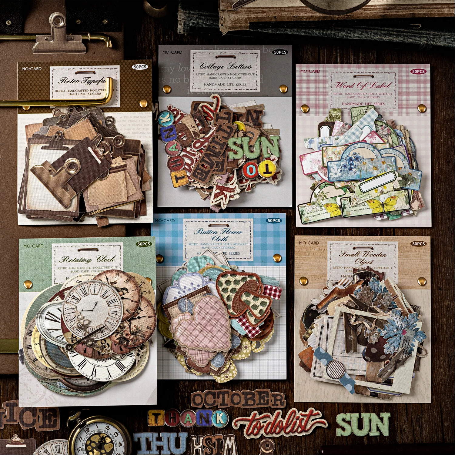 6packs/LOT Handmade Life Series series cute lovely creative decoration DIY paper memo pad