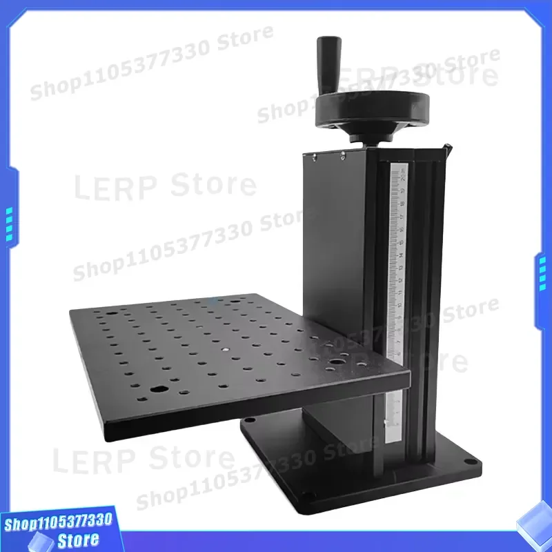 LZ-400 Manual Optical Axis Lifting Platform Precision Workbench for Laboratory Experiments Hardware Tools Adjustable Height