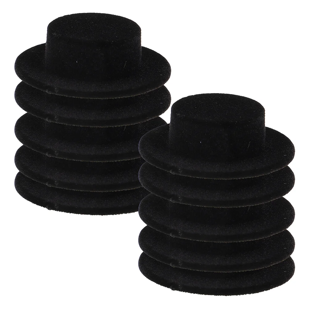 15 stuks mini tops hoeden traditioneel ontwerp perfect voor ambachtelijke decoratie miniatuur hoeden handgemaakte accessoires miniatuur tops hoed