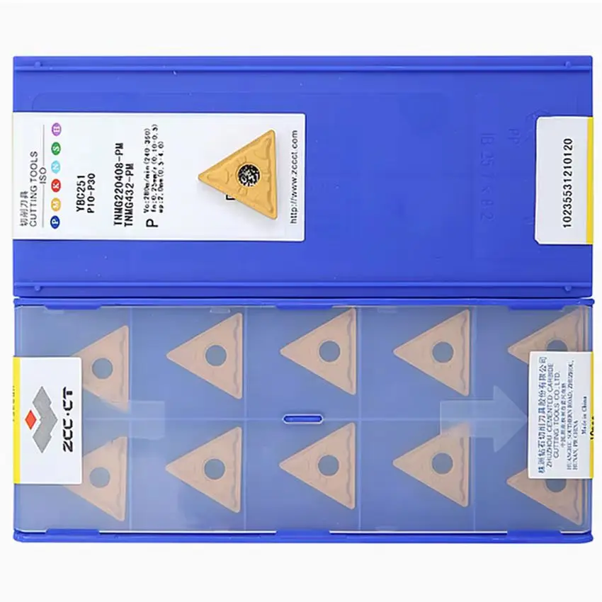 

TNMG220408-PM YBC251/TNMG220412-PM YBC251/TNMG220408-PM YBC252/TNMG220412-PM YBC252 ZCC.CT CNC blade carbide turning inserts