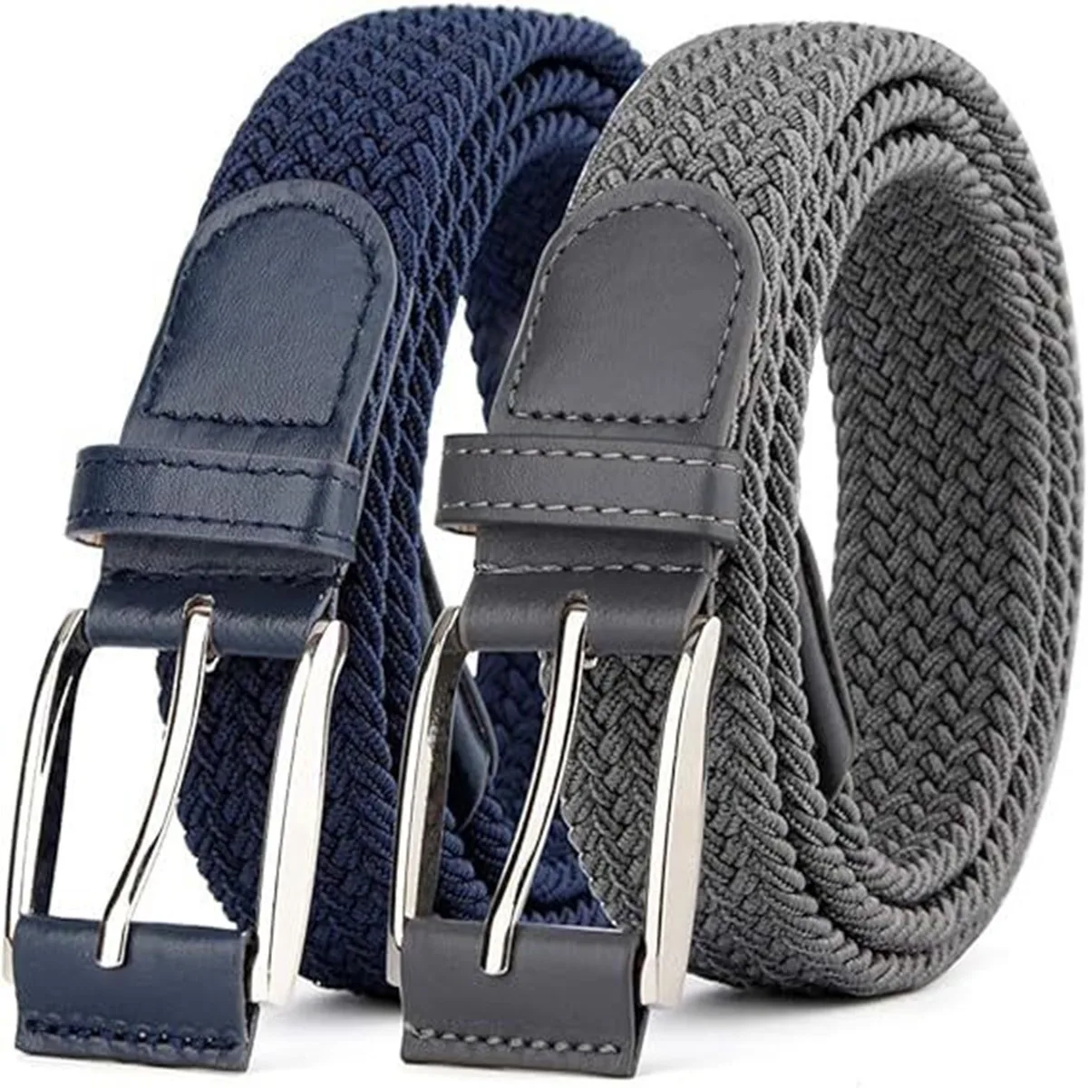Stretch Woven Breathable Pin Buckle Belt for Men Women High Quality Casual Jeans Canvas Multifunctional Outdoor Belt