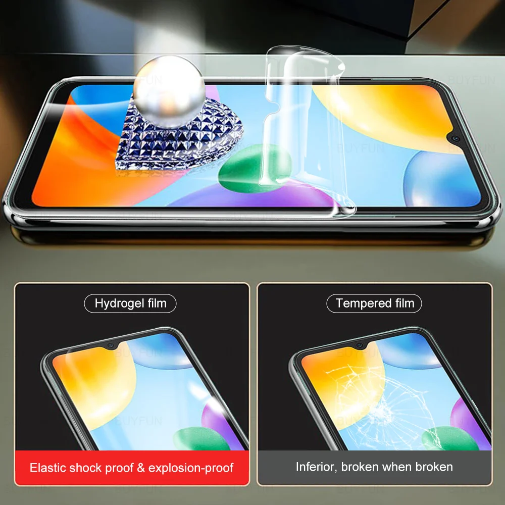 3PCS Hydrogel Film For Xiaomi Redmi 10C 6.71" Protective Film Cover For Xiomi Redmi10C 4G 10 C C10 Screen Protector Not Glass