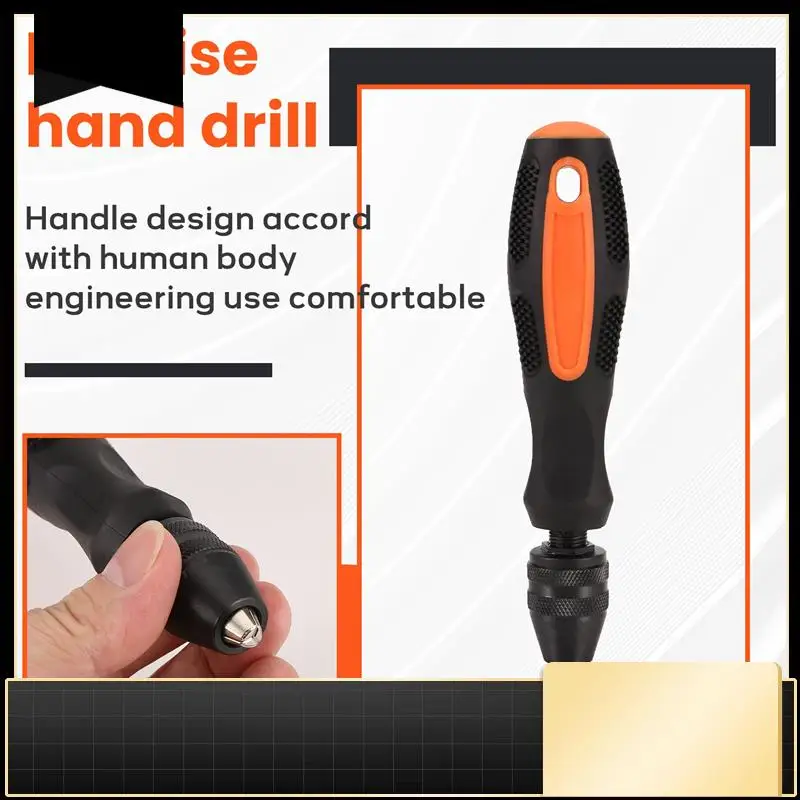 

0.5-8Mm Mini Hand Drill With Keyless Chuck Pin Vise Model Hand Drill-N37R