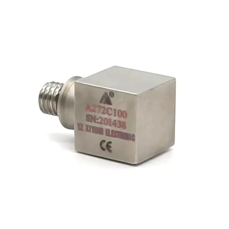 Hot Sale High Quality A272C100 Miniature Uniaxial Voltage Sensor Piezoelectric Vibration Acceleration Transducer