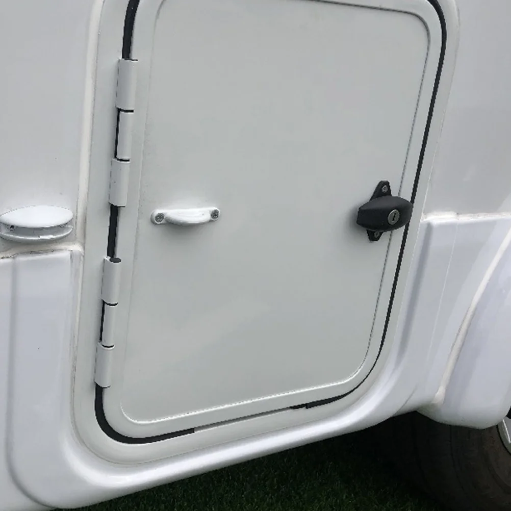 

2 pcs Plastic Stopper Half-Circle Shape Car Door Hook Rv Modification Accessories Door Retainer Kit Catch Holder For Rv