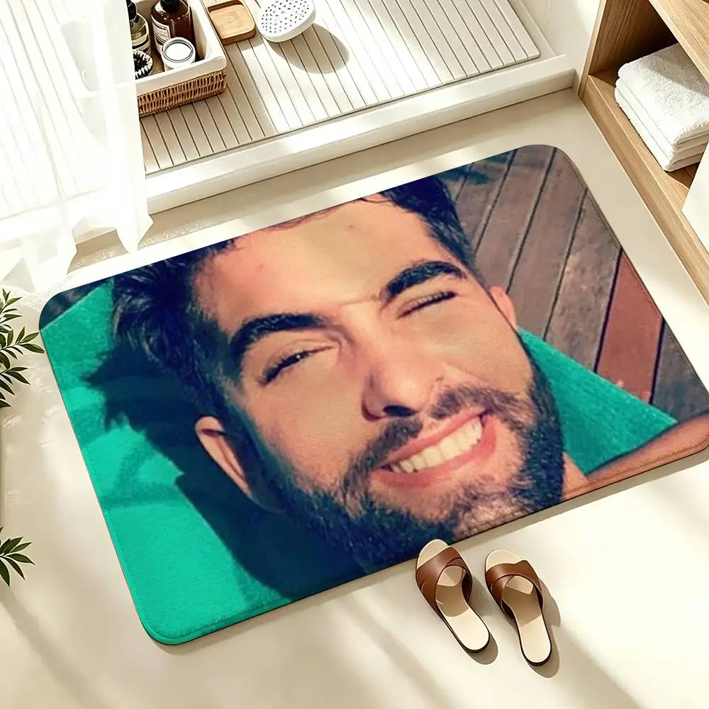 S-Singer Pop K-Kendji G-Girac  Soft Absorbent Decorative Floor Mat for Bathroom Entryway Living Room