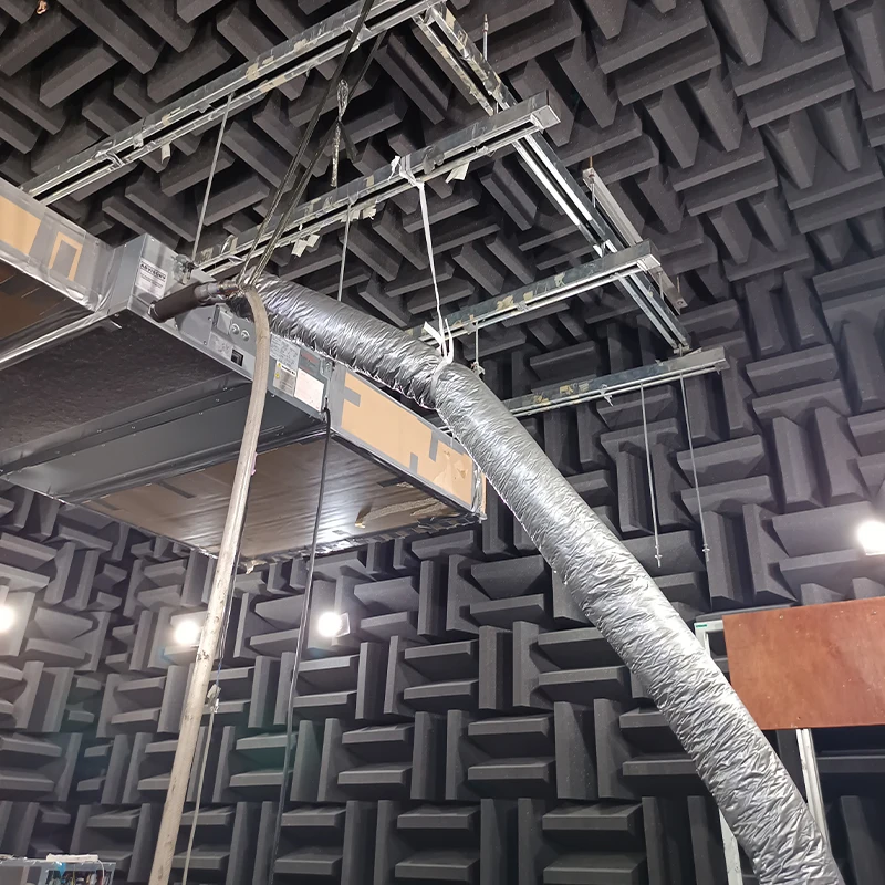 

Noise testing of anechoic chambers, industrial equipment and environmental protection equipment