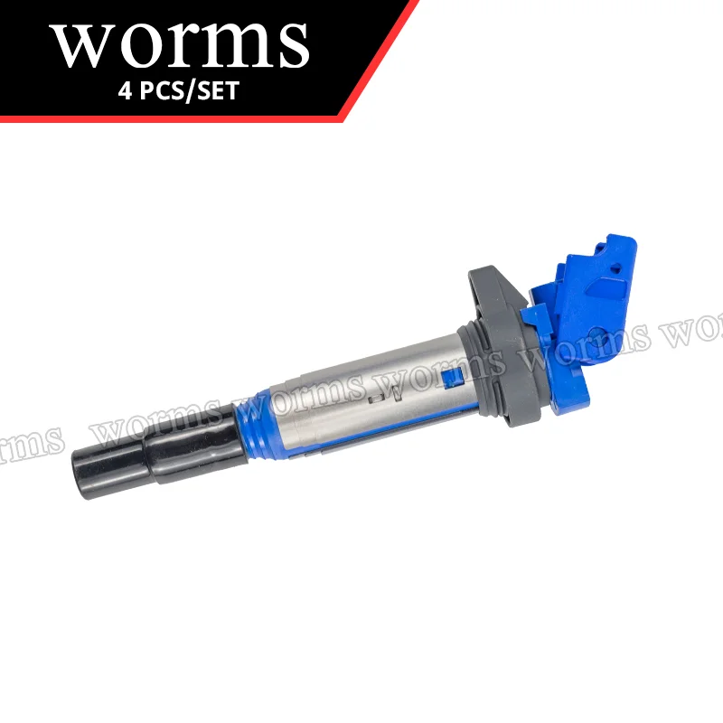 Worms Racing Ignition Coil bobina de ignição High Performance For BMW 328i 335i 435i 525i 528i X1 X3 X5 X6 Z4 M3 M4 UF667 4PCS