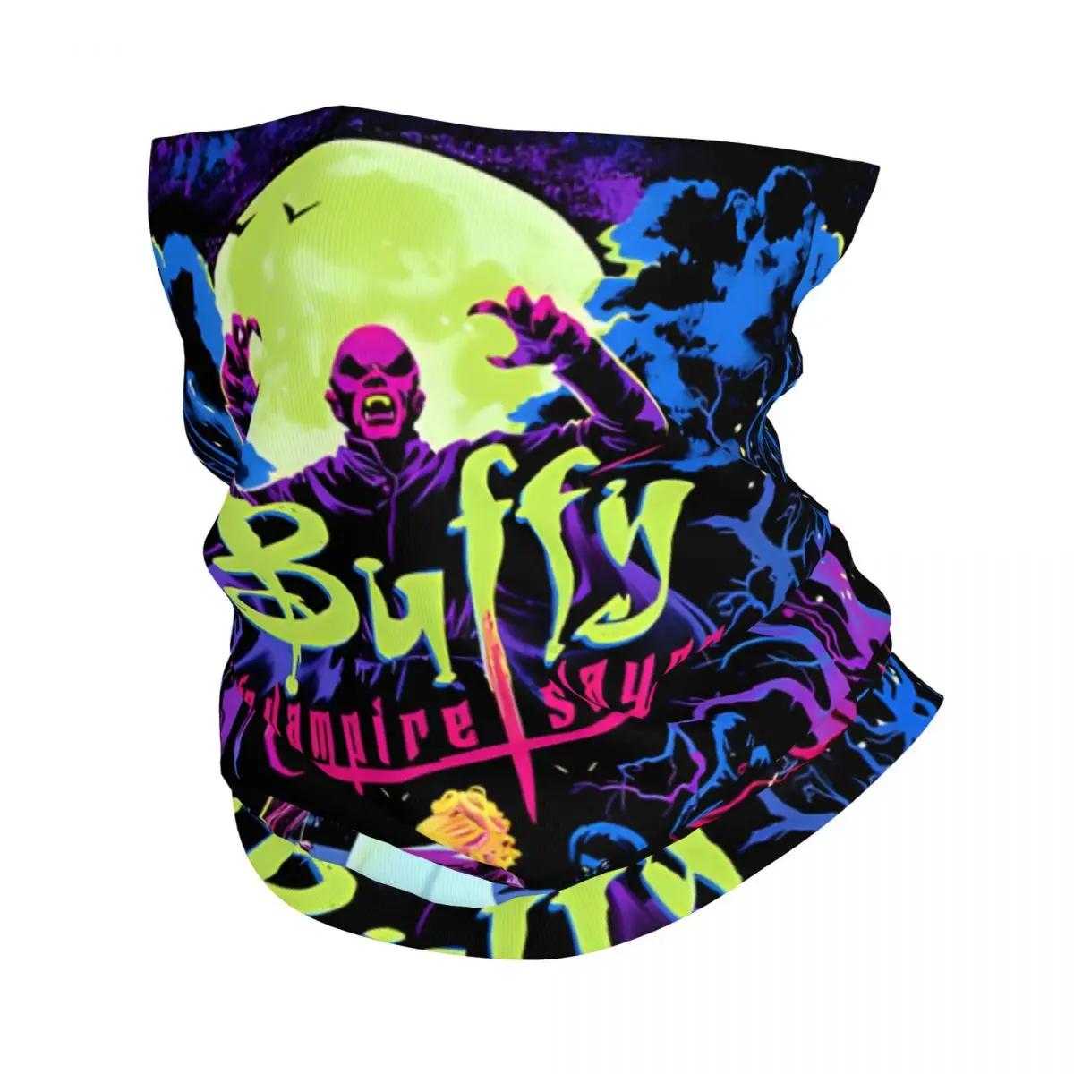 Buffy The Vampire Slayer Buffy the Vampire Slayer Bandana Neck Cover Printed Motor Motocross Face Mask Running Unisex Adult