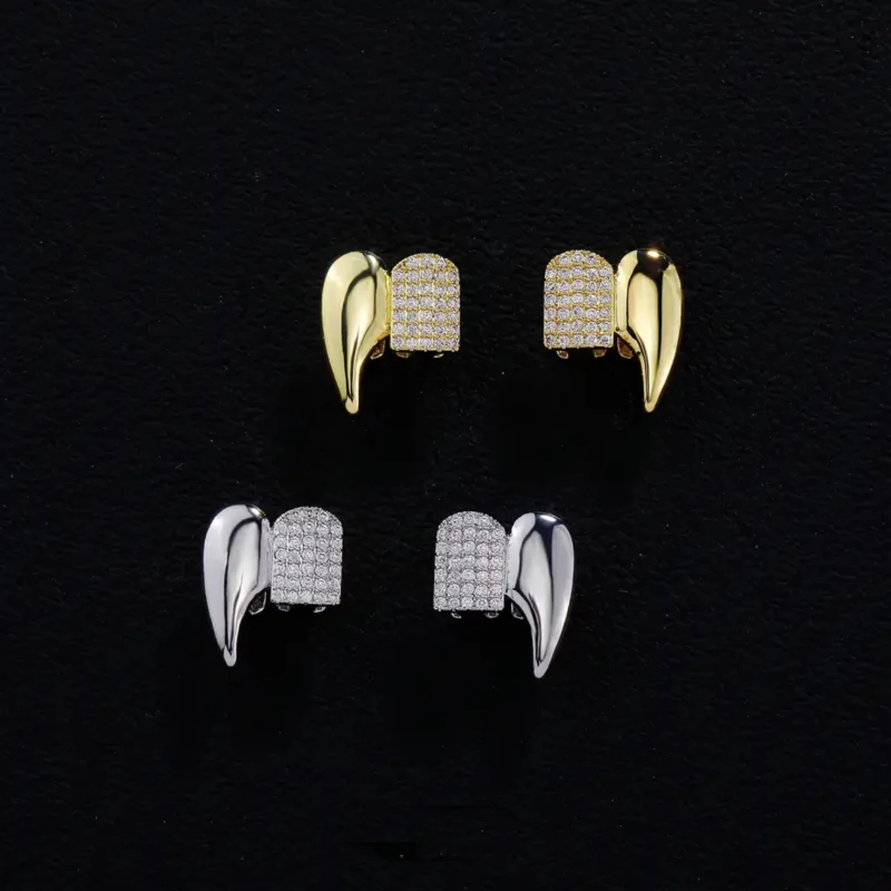 Sharp-Tooth Electroplated Zirc - огляд і ціна Body Jewelry Men